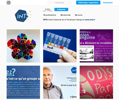 page Instagram INTS